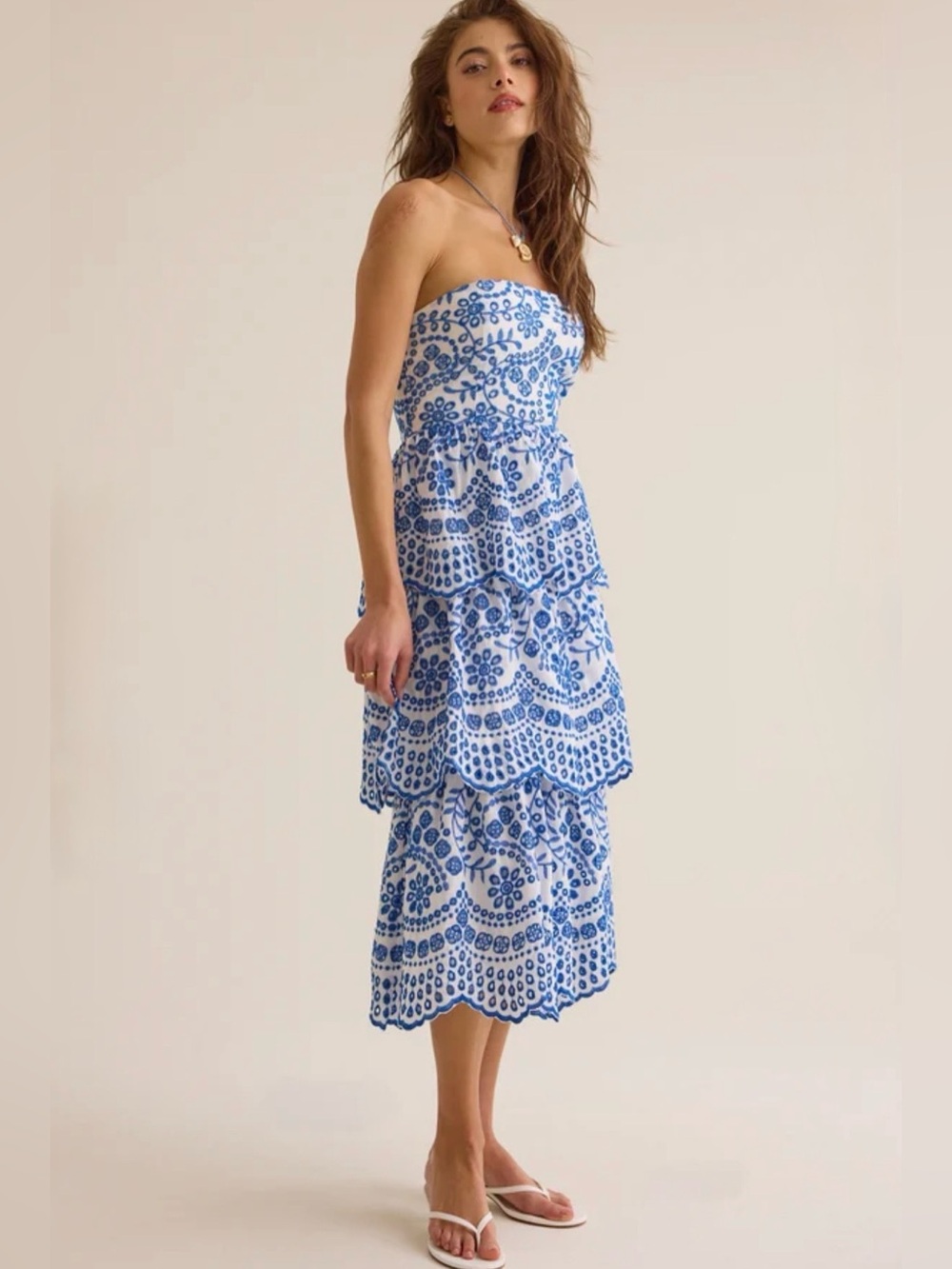 Altar’d State Strapless Dress Updated!! - Picture 14 of 15